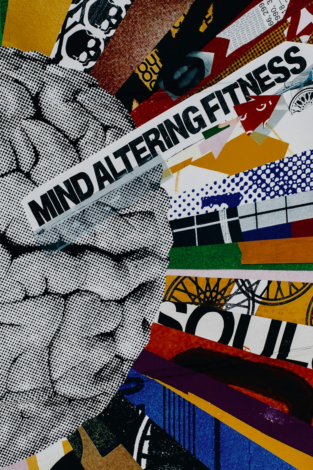 abstract brain and society illustration